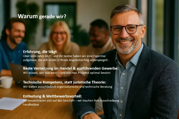 Beratungsangebot für Ausschreibungen